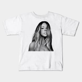 Mariah Carey //\\  Vintage Style Kids T-Shirt